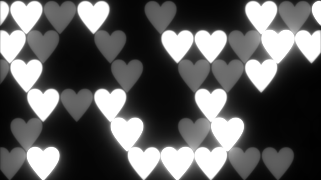 【APNG+動画】ハートxモザイク【ループ+透過有】