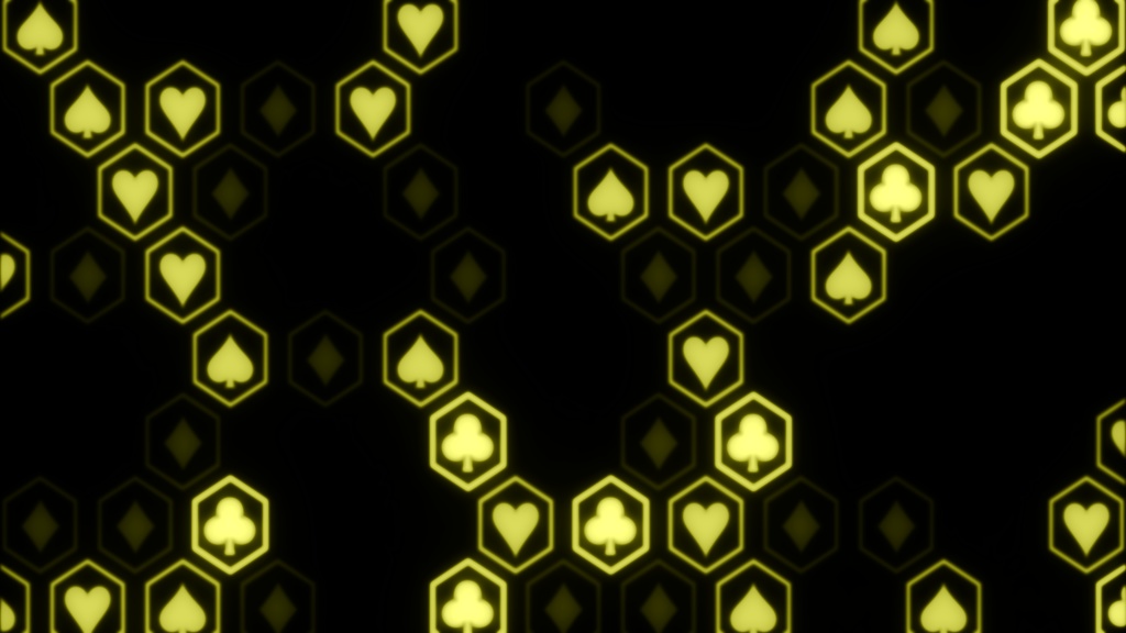 【APNG+MP4】スートxモザイク(10色)【ループ+透過有】