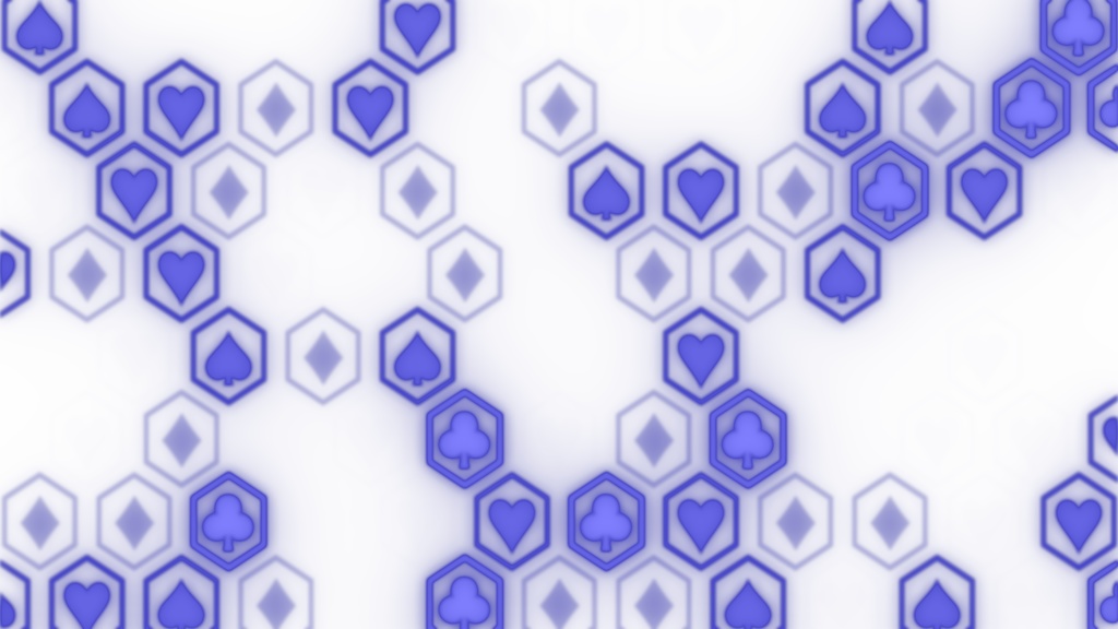 【APNG+MP4】スートxモザイク(10色)【ループ+透過有】