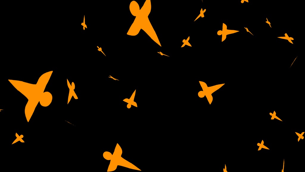 【APNG+MP4】式神の雨【ループ+透過有】