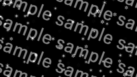 【APNG+動画】結晶の雪(9色)【ループ+透過有】