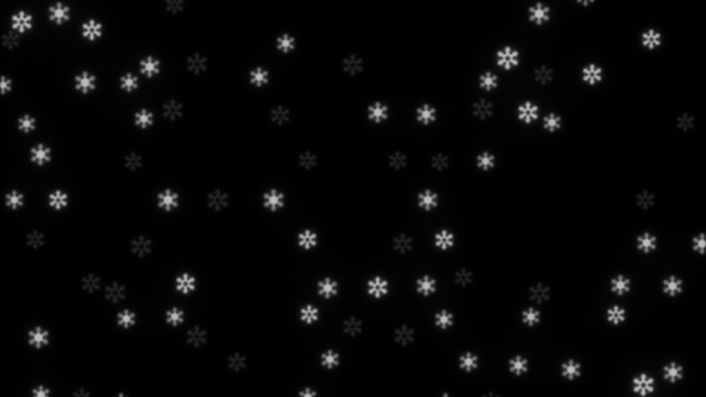 【APNG+動画】結晶の雪(9色)【ループ+透過有】