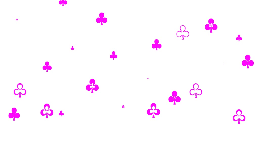 【APNG+MP4】クローバーの波紋【ループ+透過有】