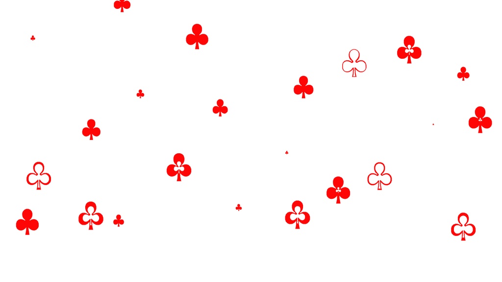 【APNG+MP4】クローバーの波紋【ループ+透過有】