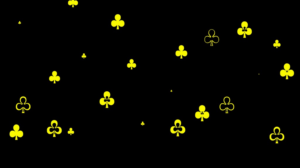 【APNG+MP4】クローバーの波紋【ループ+透過有】