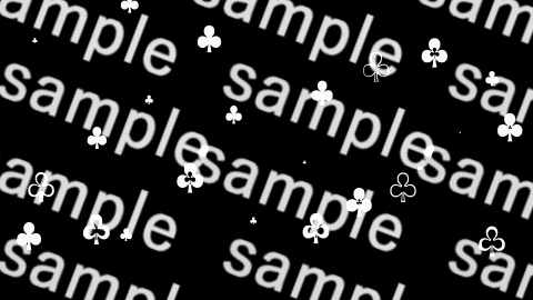 【APNG+MP4】クローバーの波紋【ループ+透過有】