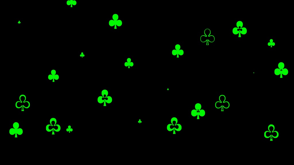 【APNG+MP4】クローバーの波紋【ループ+透過有】