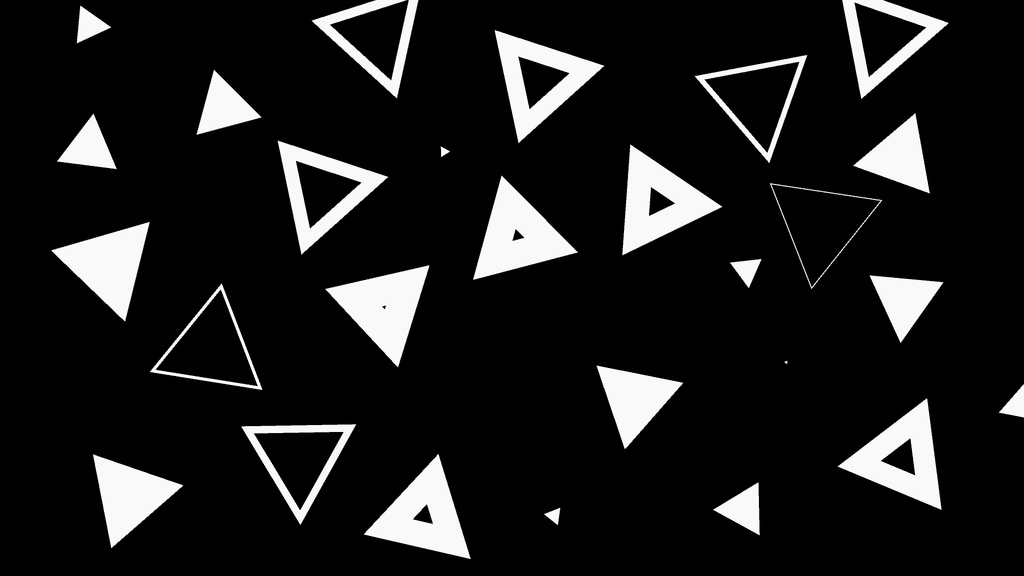 【APNG+動画】三角波紋(11色)【ループ+透過有】