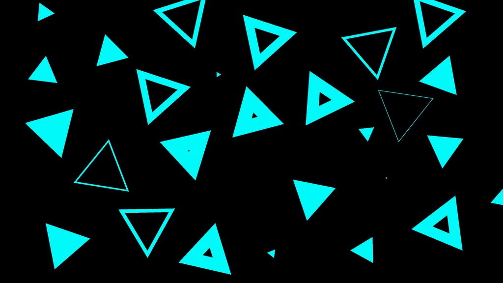 【APNG+動画】三角波紋(11色)【ループ+透過有】