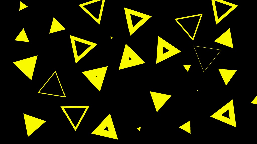 【APNG+動画】三角波紋(11色)【ループ+透過有】