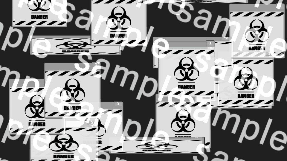 【APNG+MP4】バイオハザード窓展開【ループ+透過有】