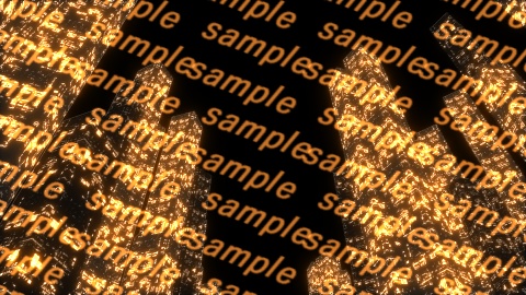 【APNG+MP4】サイバーパンクxビル夜景【ループ+透過有】