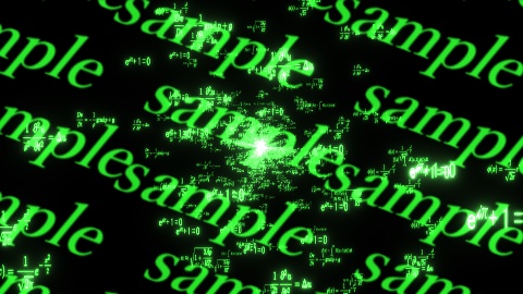 【APNG+動画素材】数式ループ【ループ+透過有】