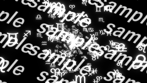 【APNG+動画素材】星座記号ループ【ループ+透過有】