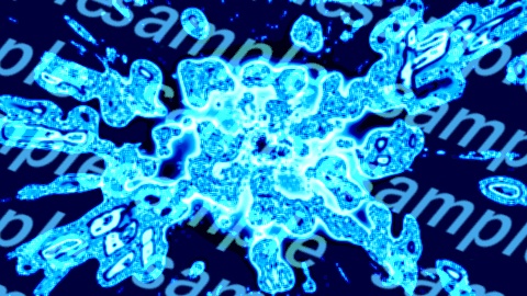 【APNG+動画素材】水底へ沈む【ループ有+透過無】