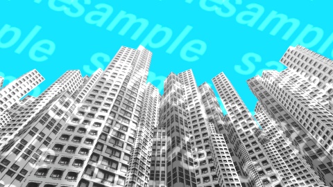 【APNG+動画素材】高級住宅街L2 (差分入り)【ループ+透過有】