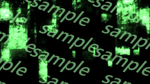 【APNG+動画】サイバーデータ雨(12色)【ループ+透過有】