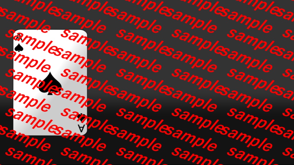 【APNG+動画】動く!トランプ風x戦闘開始カットイン2【ループ+透過有】