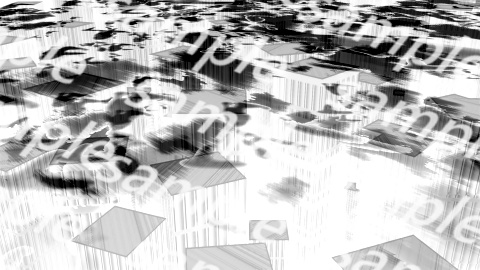 【APNG/TRPG】オフィスビルループ2 (雲/霧表現)【ループ有/透過無】