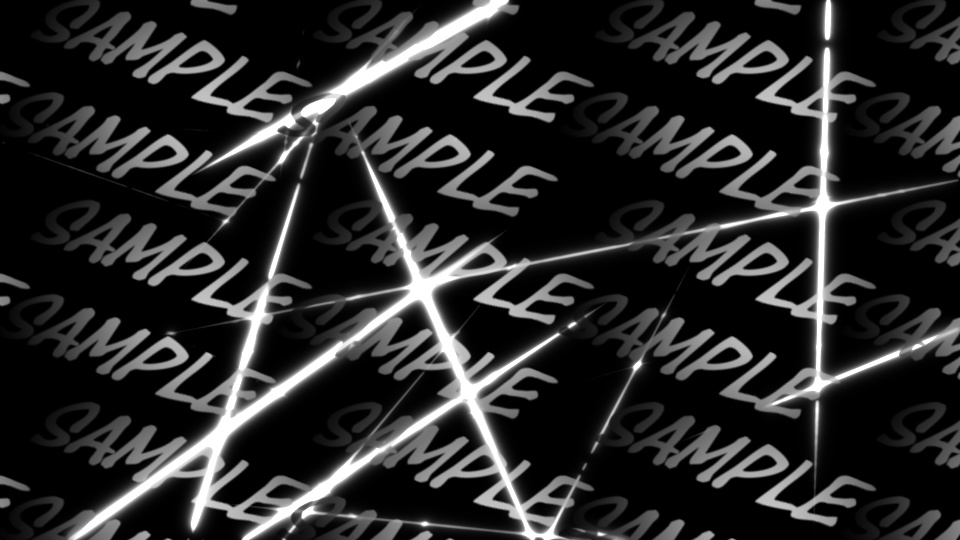 【APNG+動画】X斬撃エフェクト【ループ+透過有】