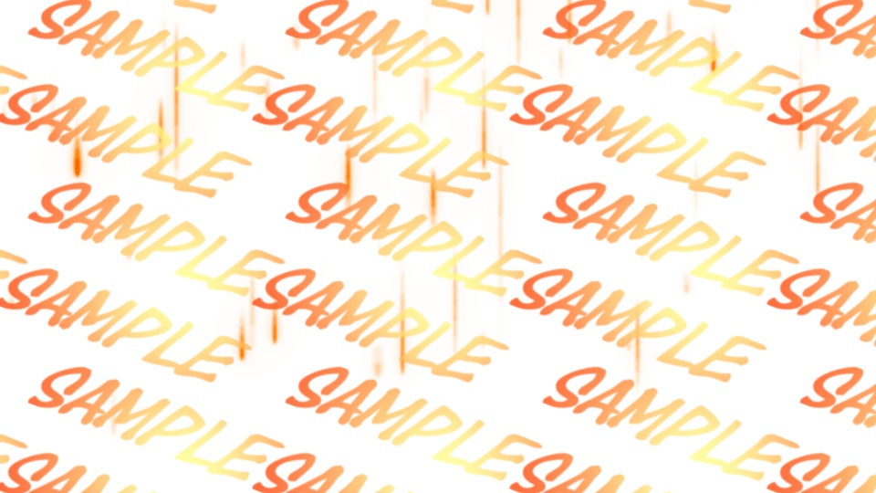 【APNG+動画】シトシト降る雨(12色)【ループ+透過有】