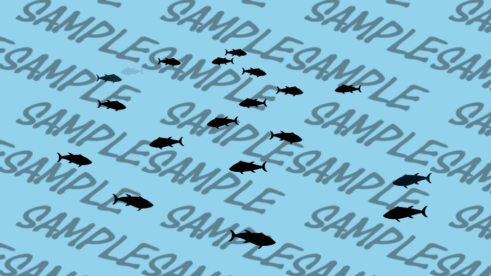 【APNG+動画】サカナループ【ループ+透過有】