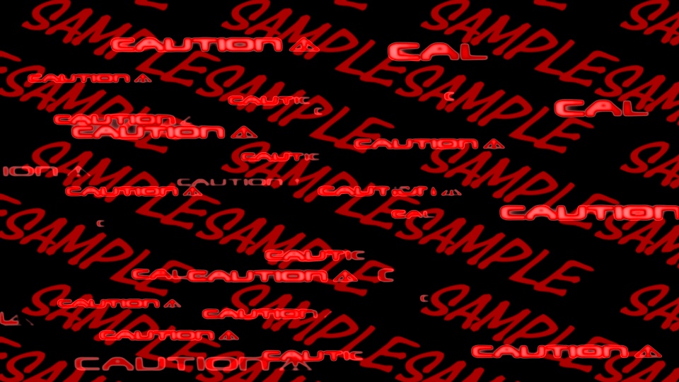 【APNG+動画】電脳CAUTION!【ループ+透過有】