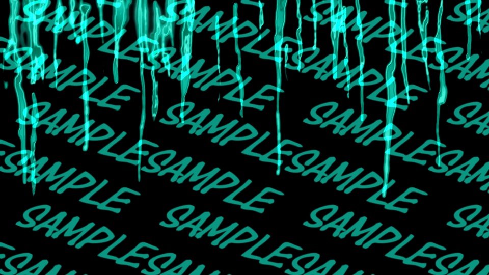 【APNG+動画】液体x浸食【ループ+透過有】