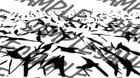 【APNG+動画】揺らめく!魚影【ループ+透過有】