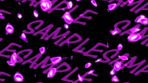 【APNG+動画】宝石散乱【ループ+透過有】