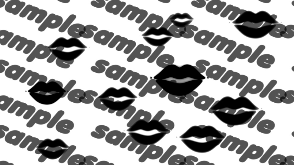 【APNG+動画】キスループ【ループ+透過有】