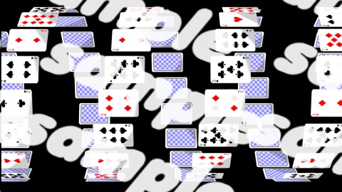 【APNG+動画】螺旋トランプ【ループ+透過有】