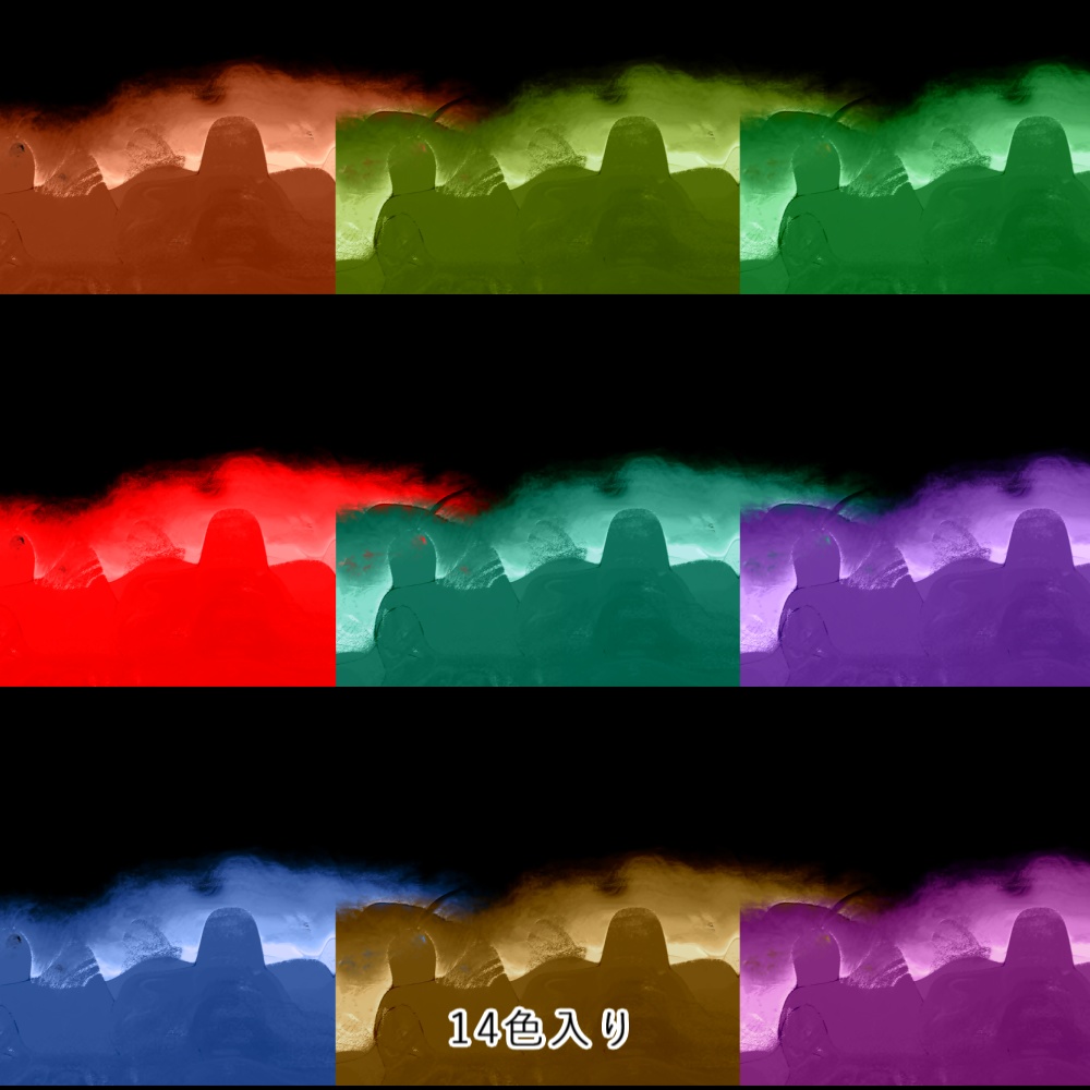 【APNG+動画】土砂崩れ/泥 トランジション(14色)【非ループ+透過有】
