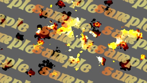 【APNG+動画】全体爆発ループ【ループ+透過有】