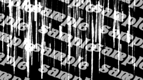 【APNG+動画】ヘドロの雨【ループ+透過有】