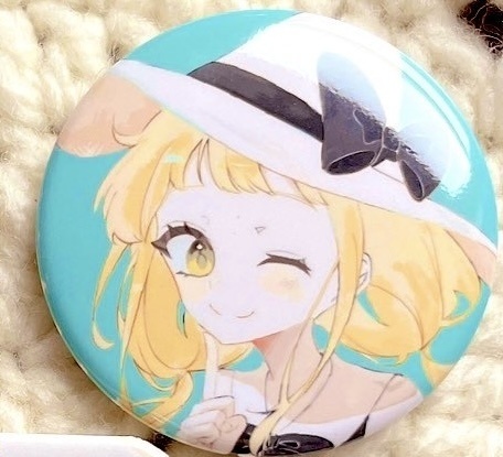 缶バッジ はつこいの君 フウカ
