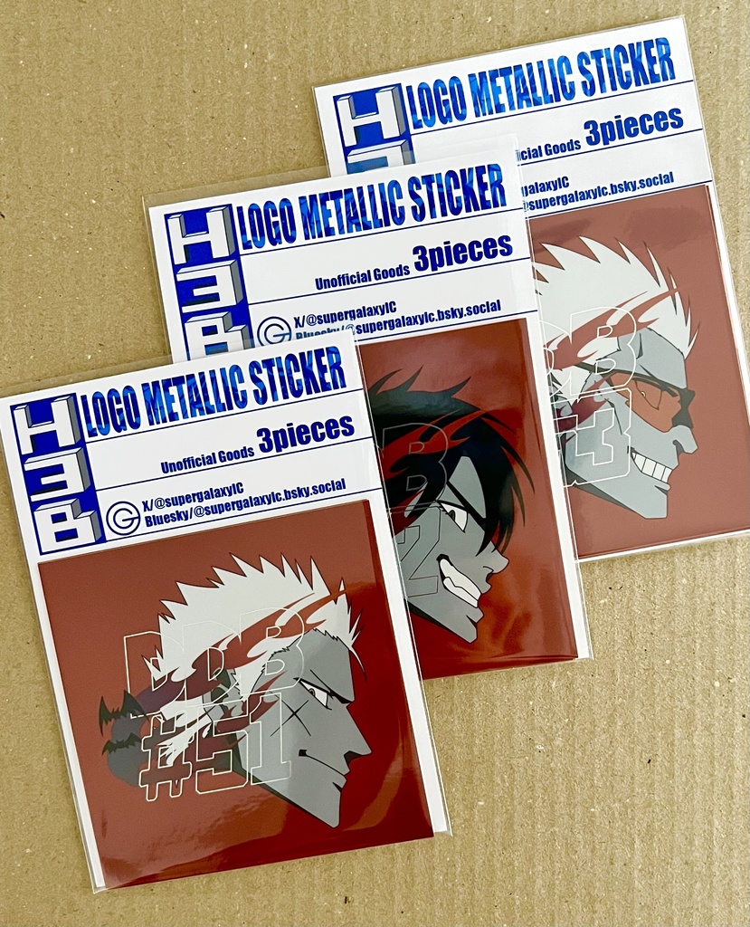 H3Bステッカー