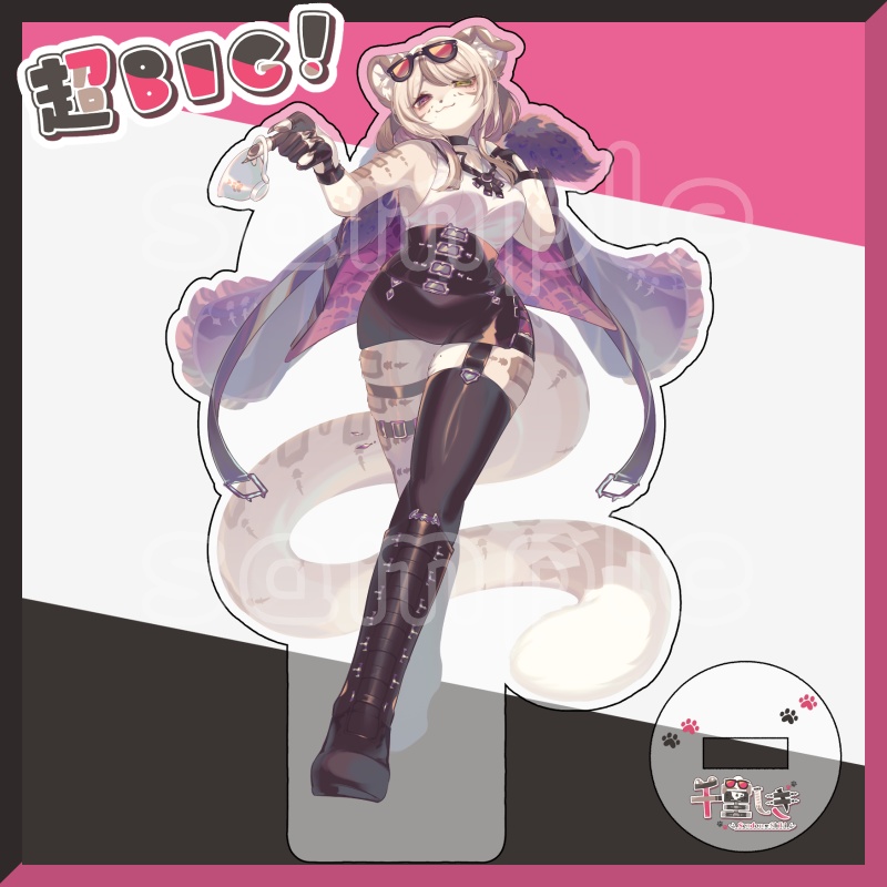 【千堂しきV】超BIG！千堂しきVアクリルスタンド