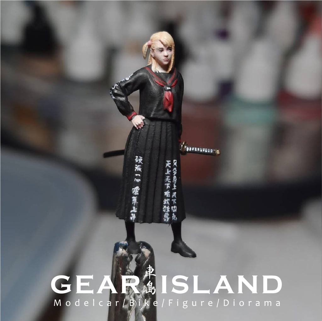 車島1/64 暴走少女 未塗装