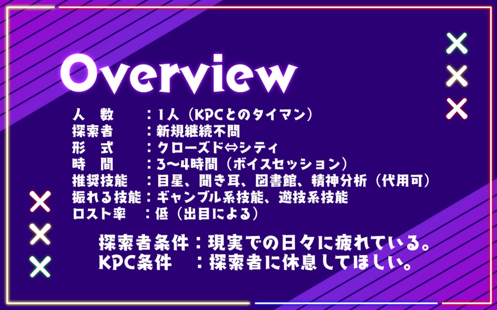 【CoC 遊戯場シナリオ】Alice Gate SPLL:E119461