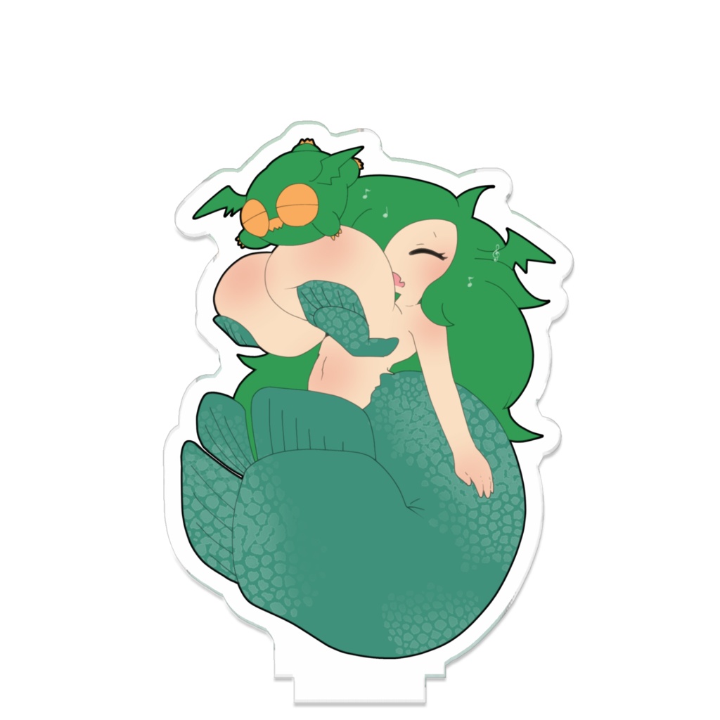 【つながるアクスタ】あーちゃん・にんぎょのすがた