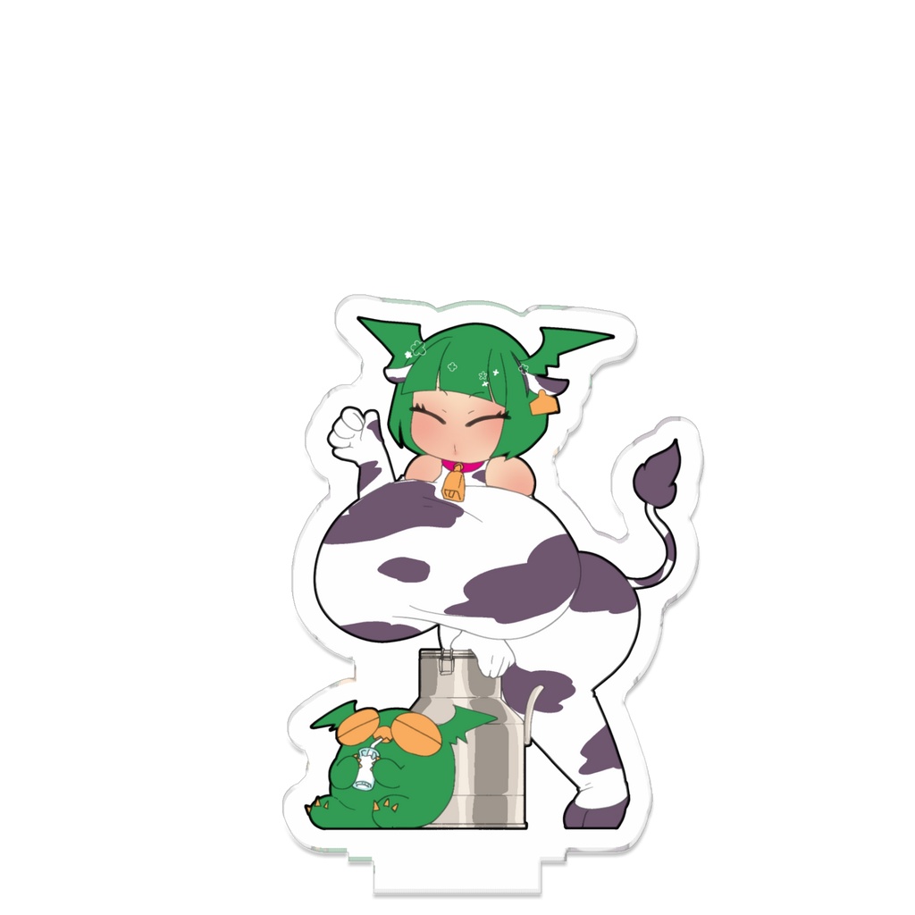 【つながるアクスタ】あーちゃん・オウシチャンのすがた