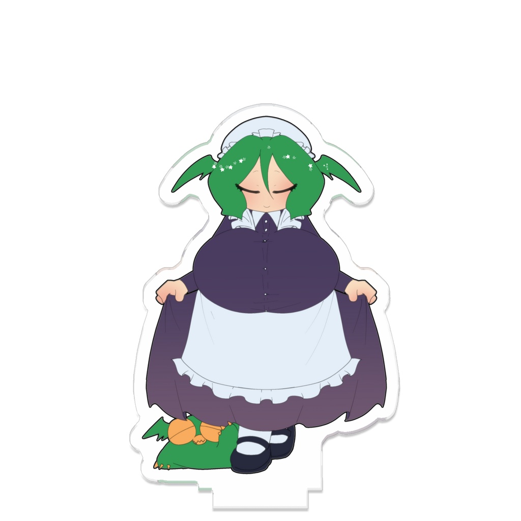【つながるアクスタ】あーちゃん・メイドさんのすがた
