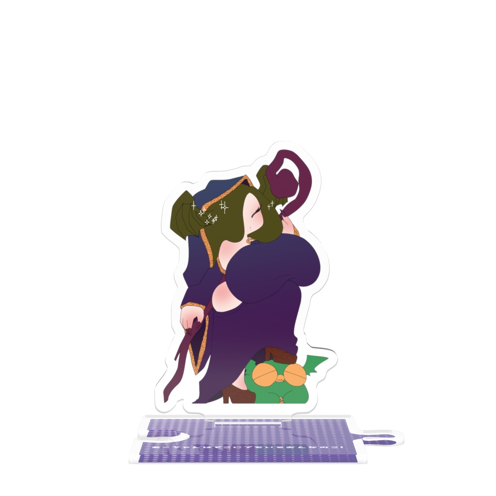 【つながるアクスタ】あーちゃん・まじょのすがた