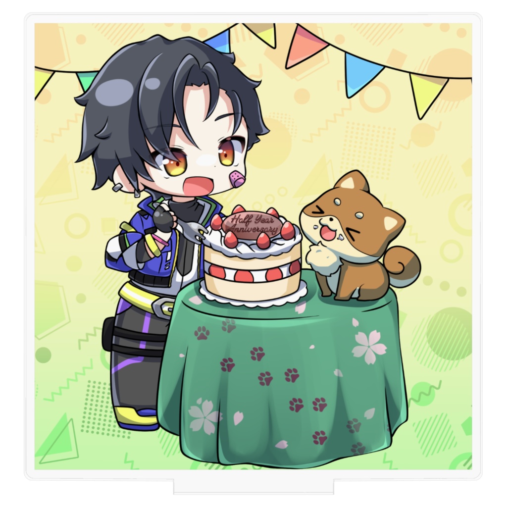 きじょまる半年記念アクリルスタンド