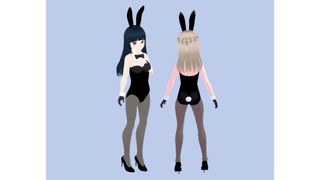 バニーガール(黒)| Bunny Girl Outfit (Black)