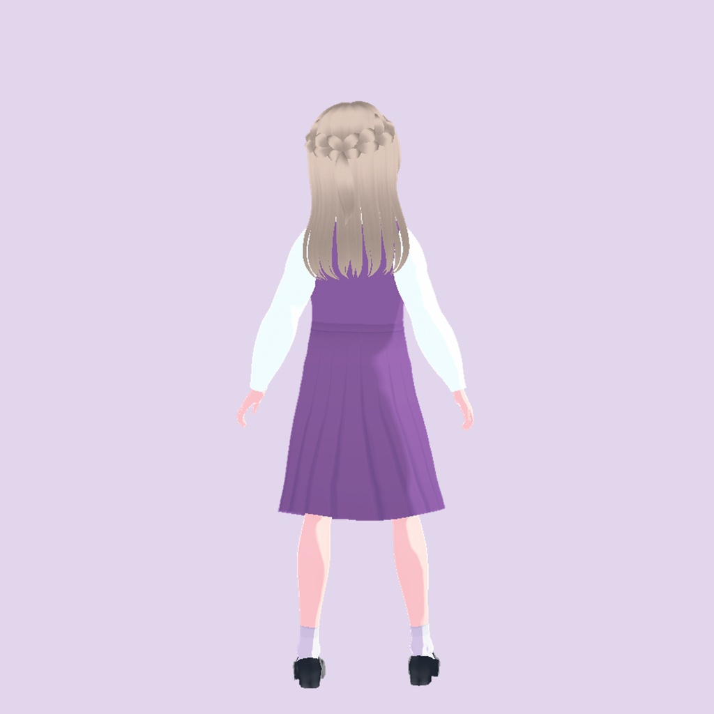 制服(ジャンパースカート、パープル)