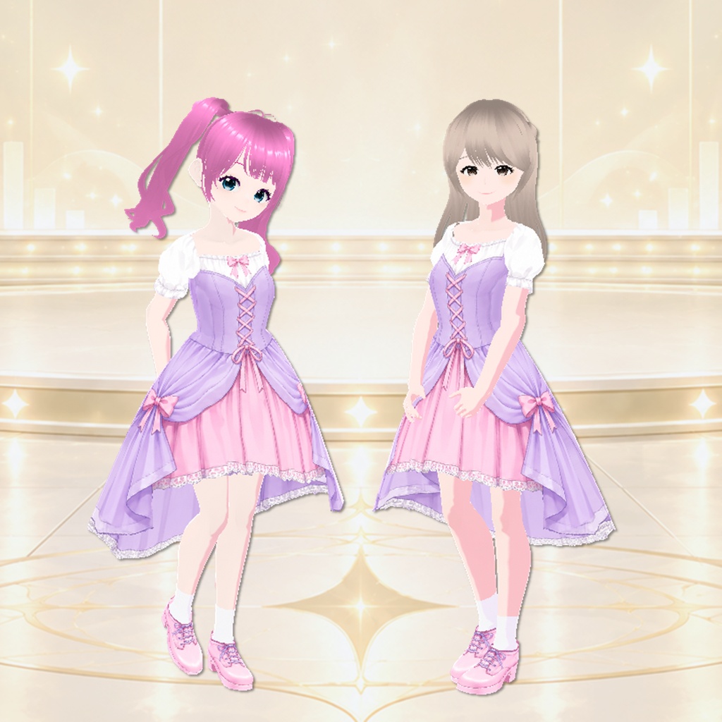 リボンアップ(ラベンダー)|Ribbon Up (Lavender)