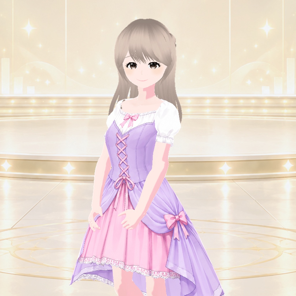 リボンアップ(ラベンダー)|Ribbon Up (Lavender)