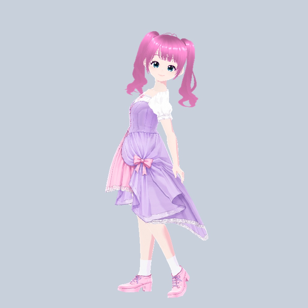 リボンアップ(ラベンダー)|Ribbon Up (Lavender)
